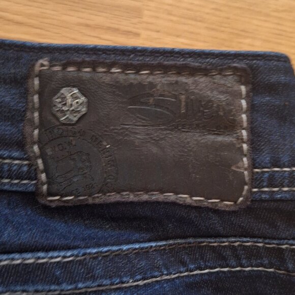 Y2K era Silver low rise jeans - Picture 7 of 9